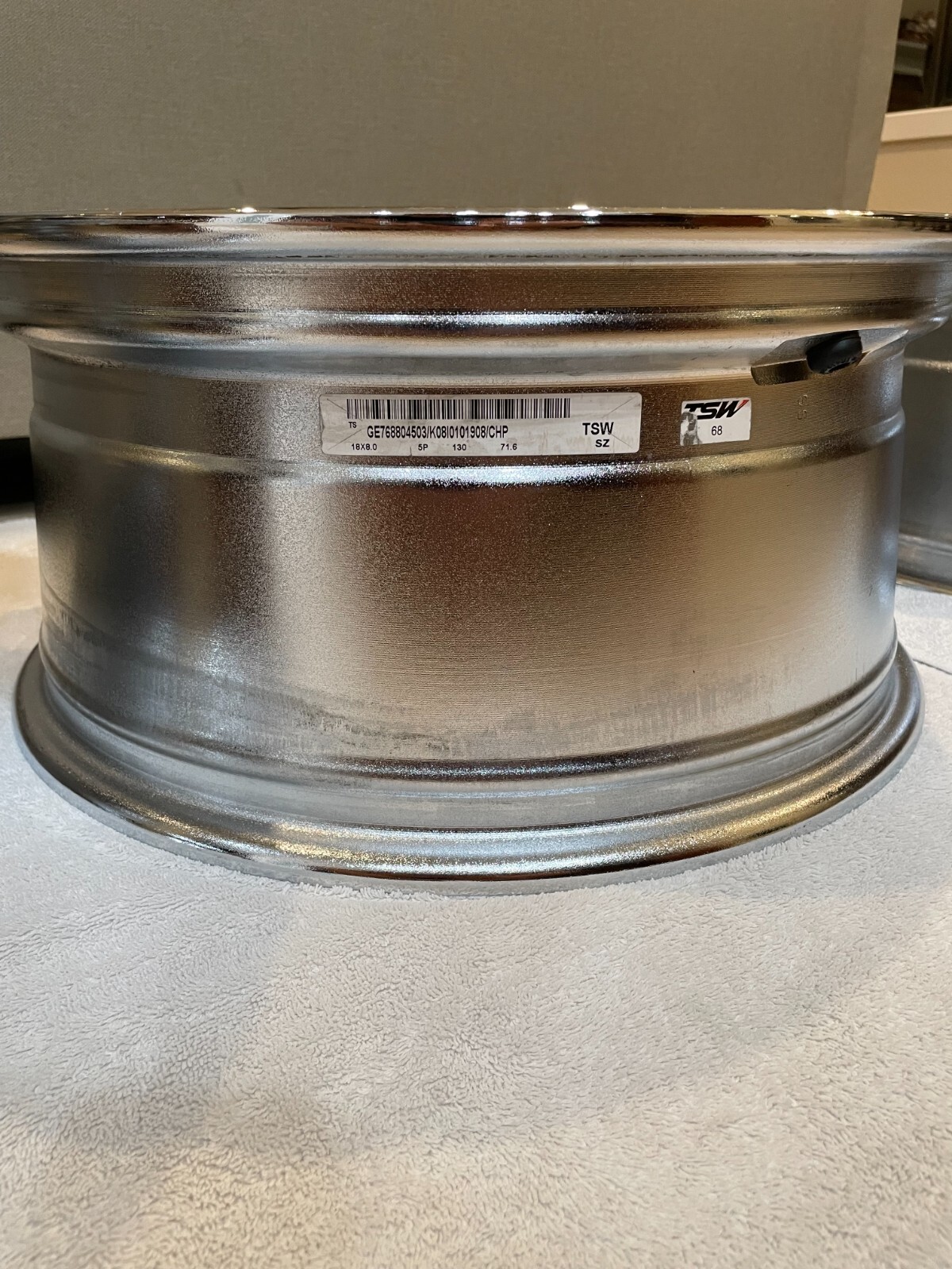 (Set of 4pc) 18" Wheels/Rims Porsche 911 996 or 997 (2002-2012) Chrome Rims