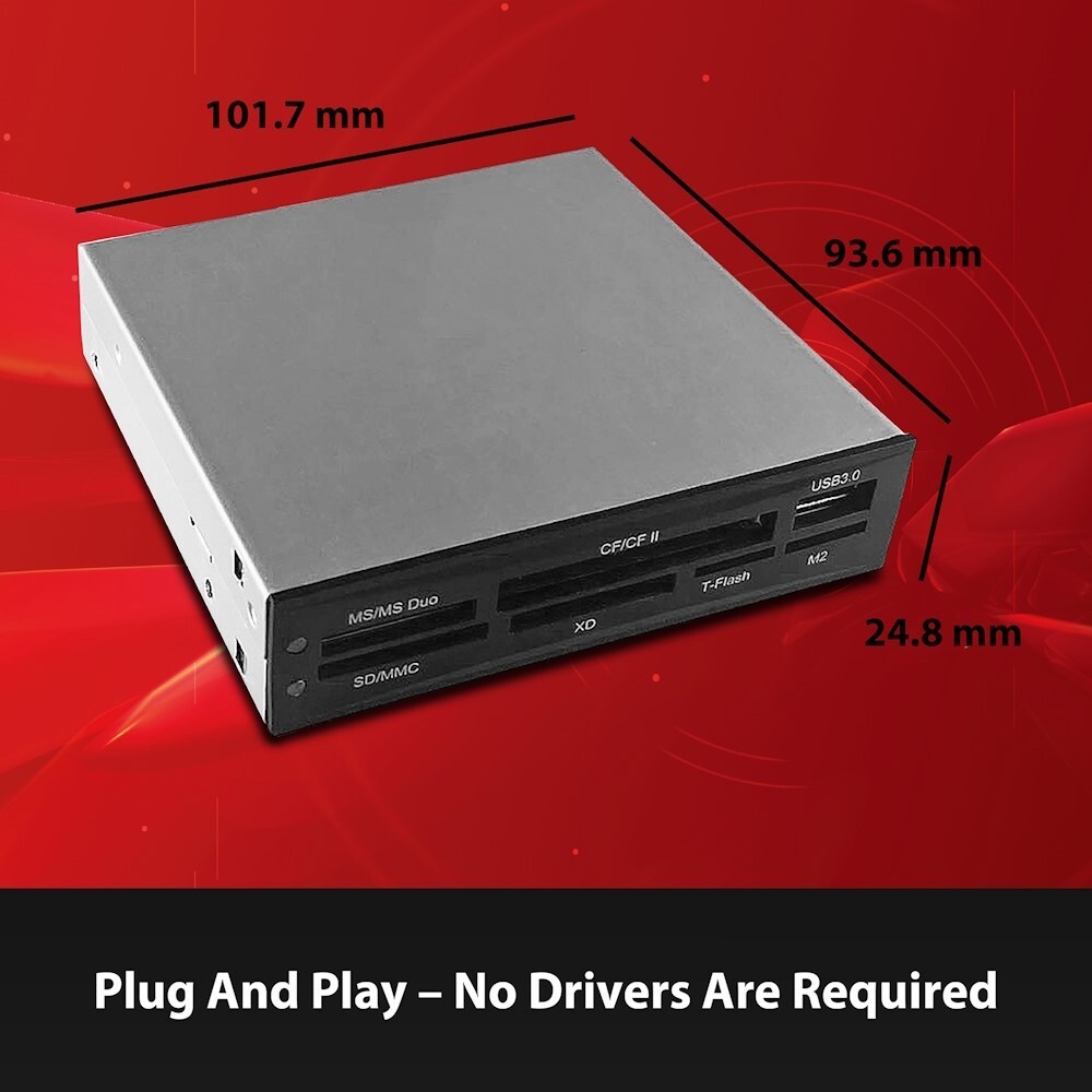 Vantec Link USB 3.0 Multi-LUN Memory Internal Card Reade