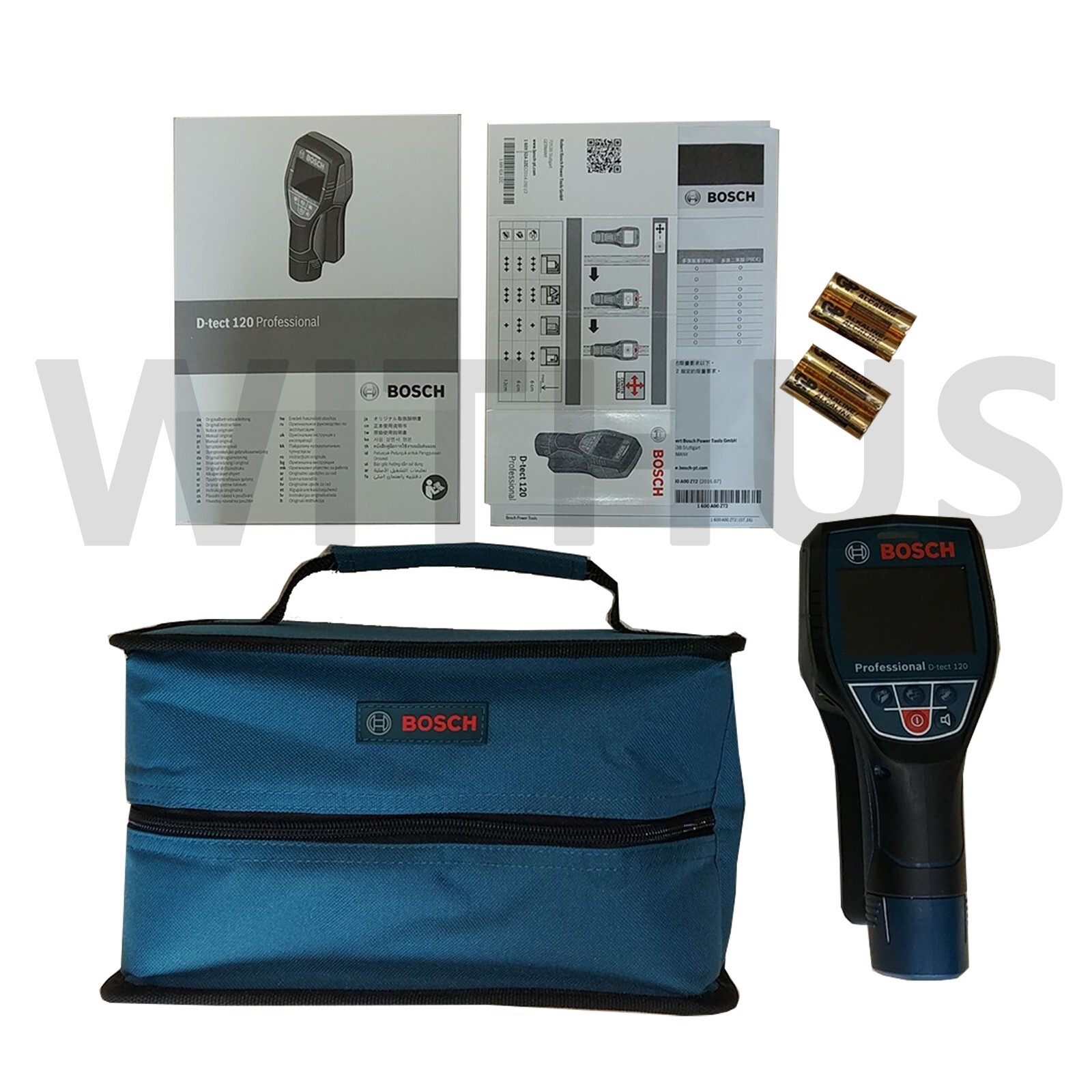 Bosch D-TECT 120 Professional Universal Detector of all Materials Wall Scanner