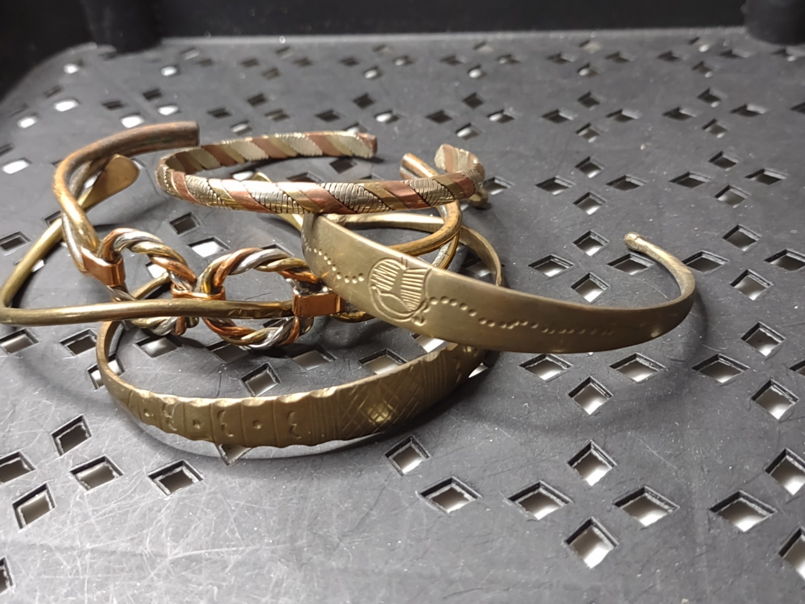 Lot Of Old Cuff Bracelets Bracelet Lot HMLAC