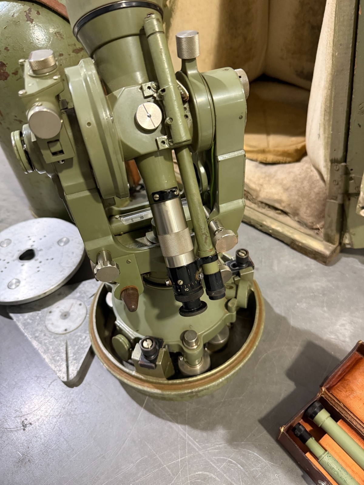 Wild Heerbrugg T3 Theodolite with Bullet and Transport Case T3-58455