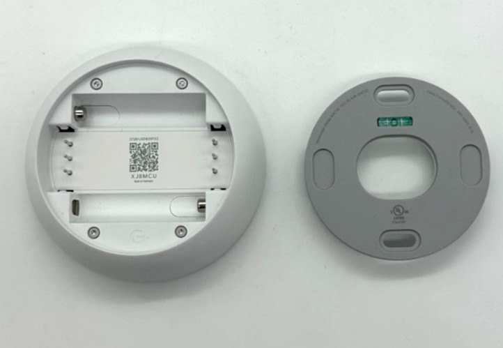 Google Nest Thermostat Smart Wi-Fi Thermostat Battery Powered – Mirror Display