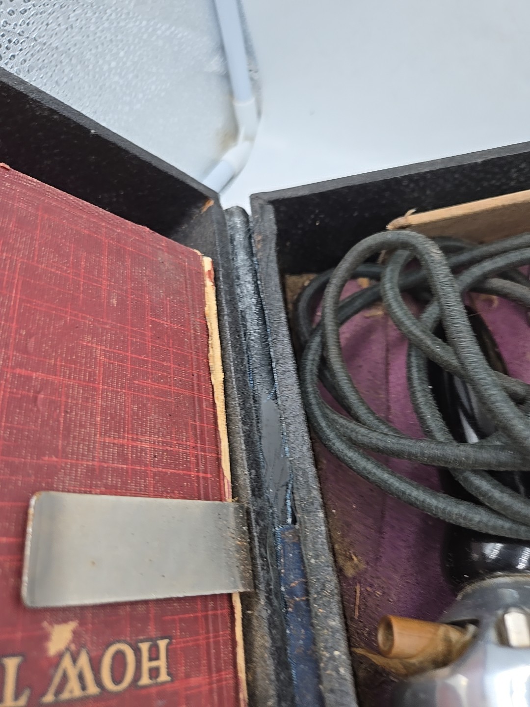 Hamilton Beach Vibrator Machine 1902 W/ Old Book And Box