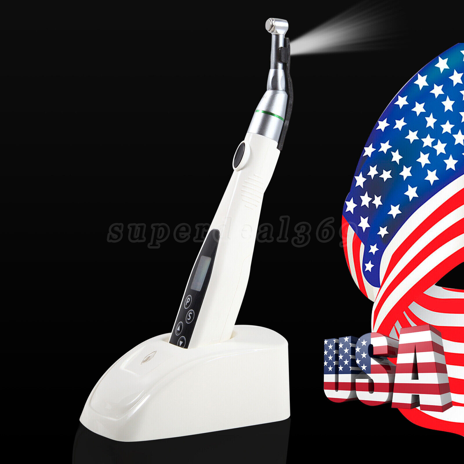 Dental Cordless LED Endo Motor Endodontic​ Treatment 16:1 Contra Angle Handpiece