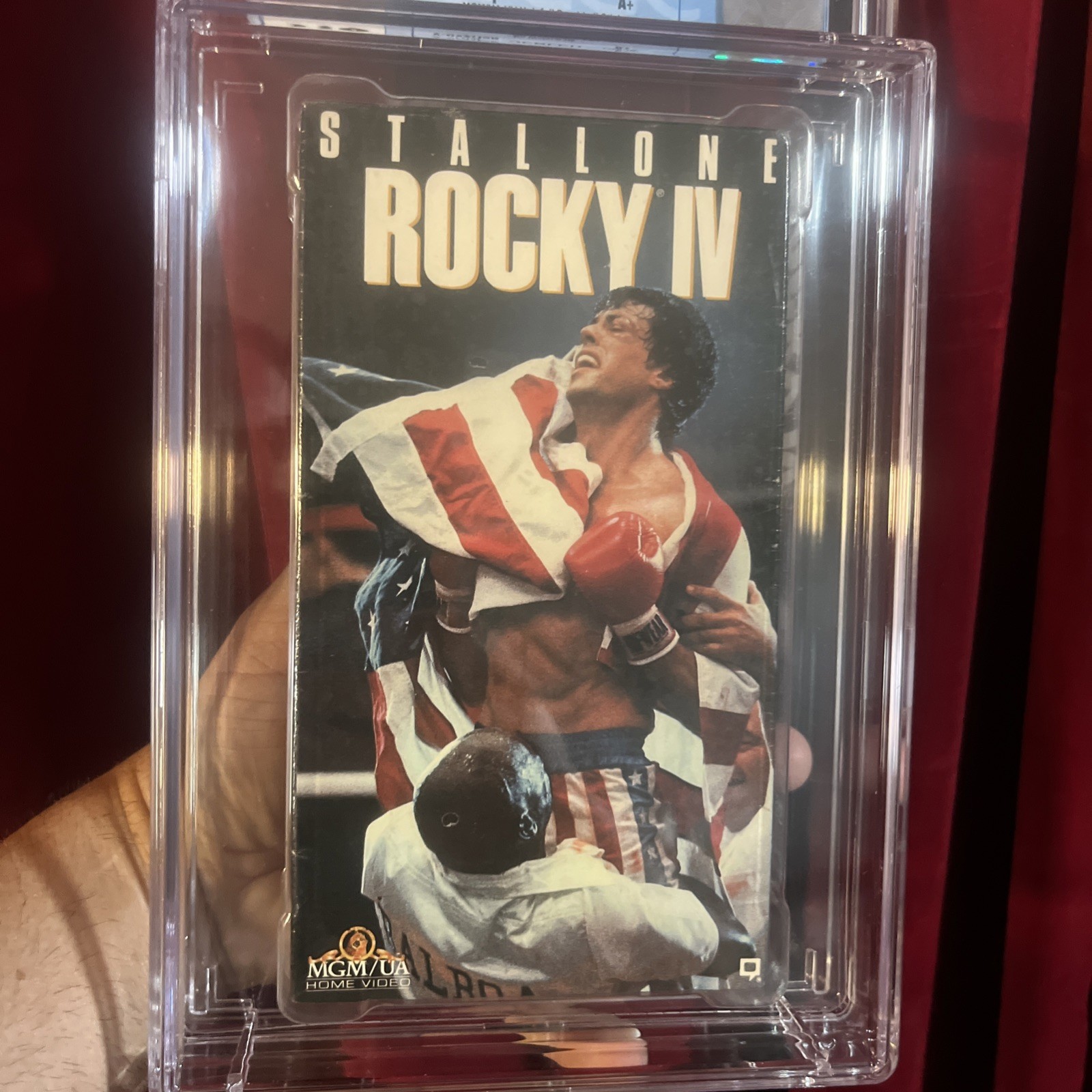1990 Rocky 4 Tape CGC 9.0 A+ HTF
