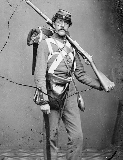 Civil War Rubberized Haversack