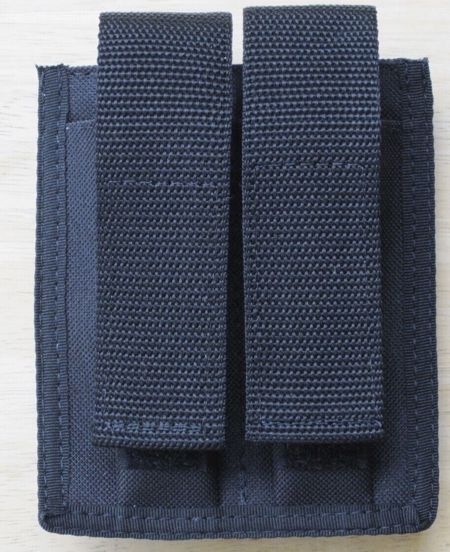 2 /Double  Magazine Pouch - 9MM / 40 S&W / 45 ACP Double Stacked Magazines