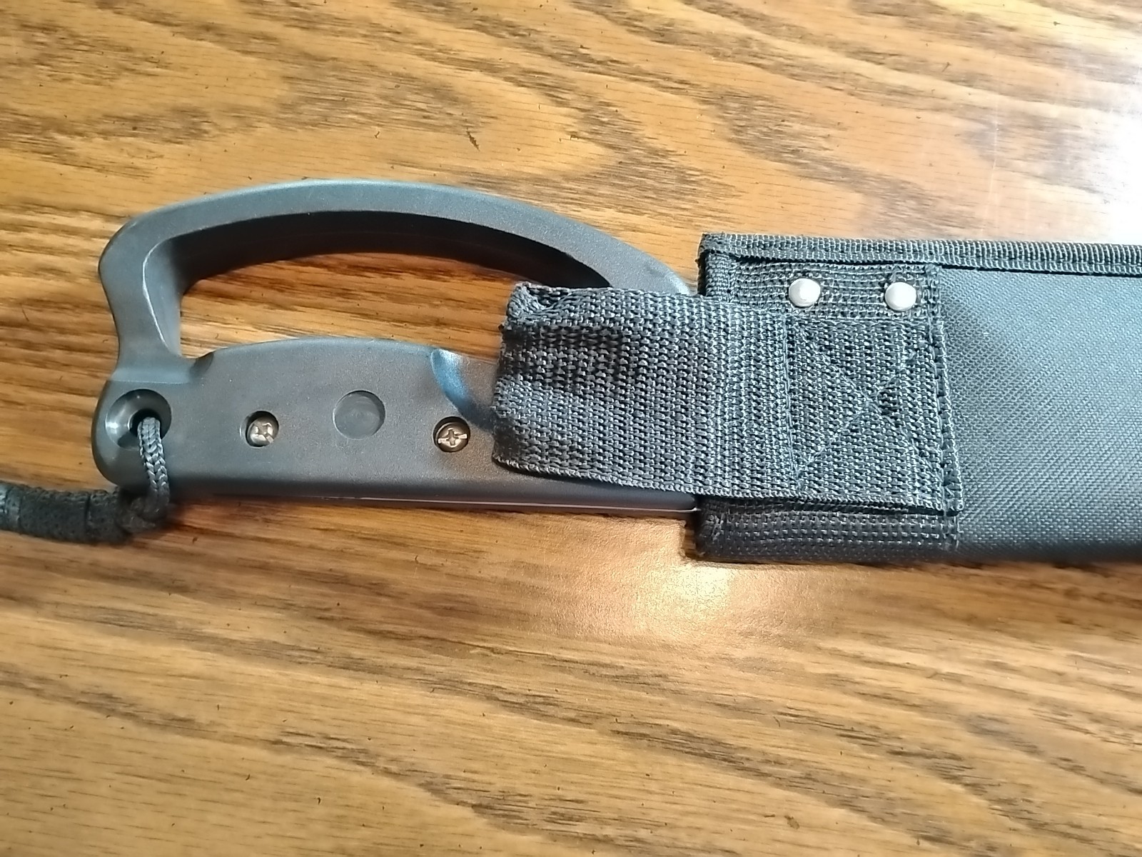 Machete Knife In Sheath