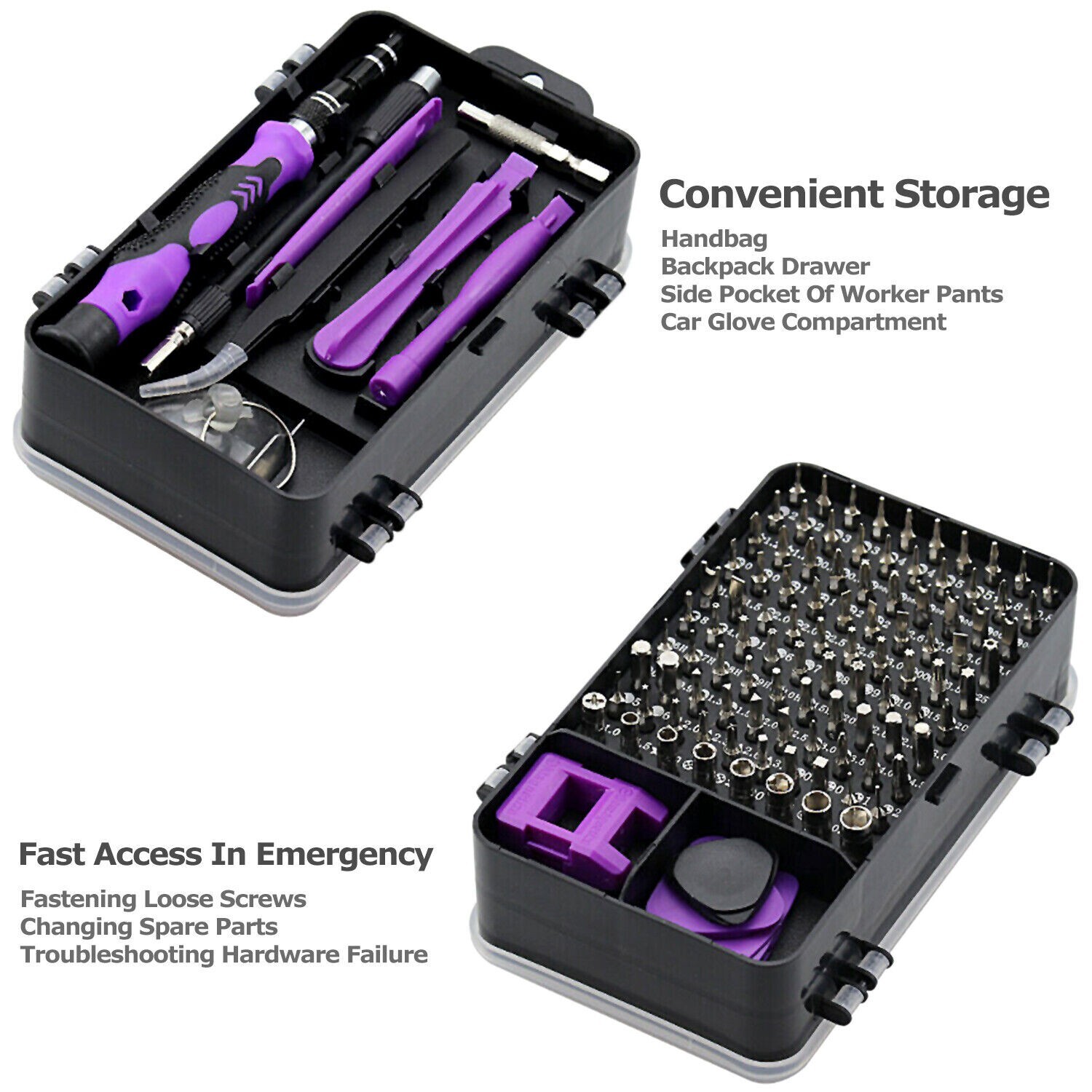 Set De Destornilladores Kit Conjunto Juego Herramientas Desarmadores El Mejor US