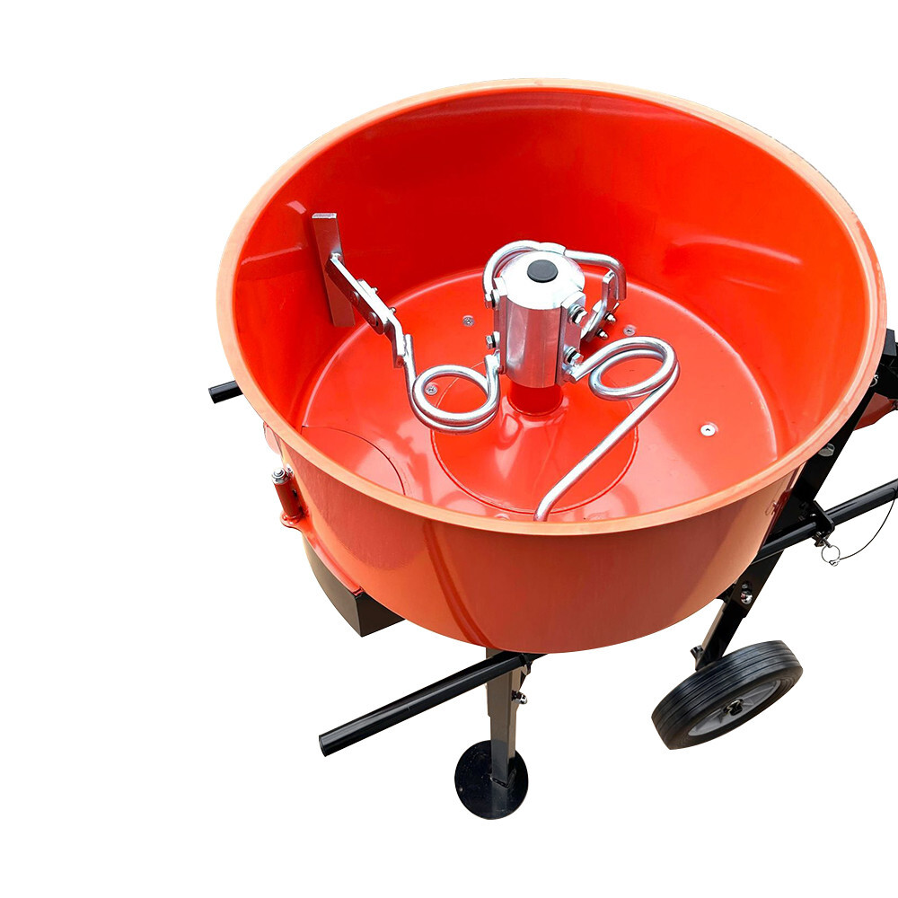 Industrial 120L Cement Concrete Mortar Stucco Mixer 120 Liter 110V Cement Mixer