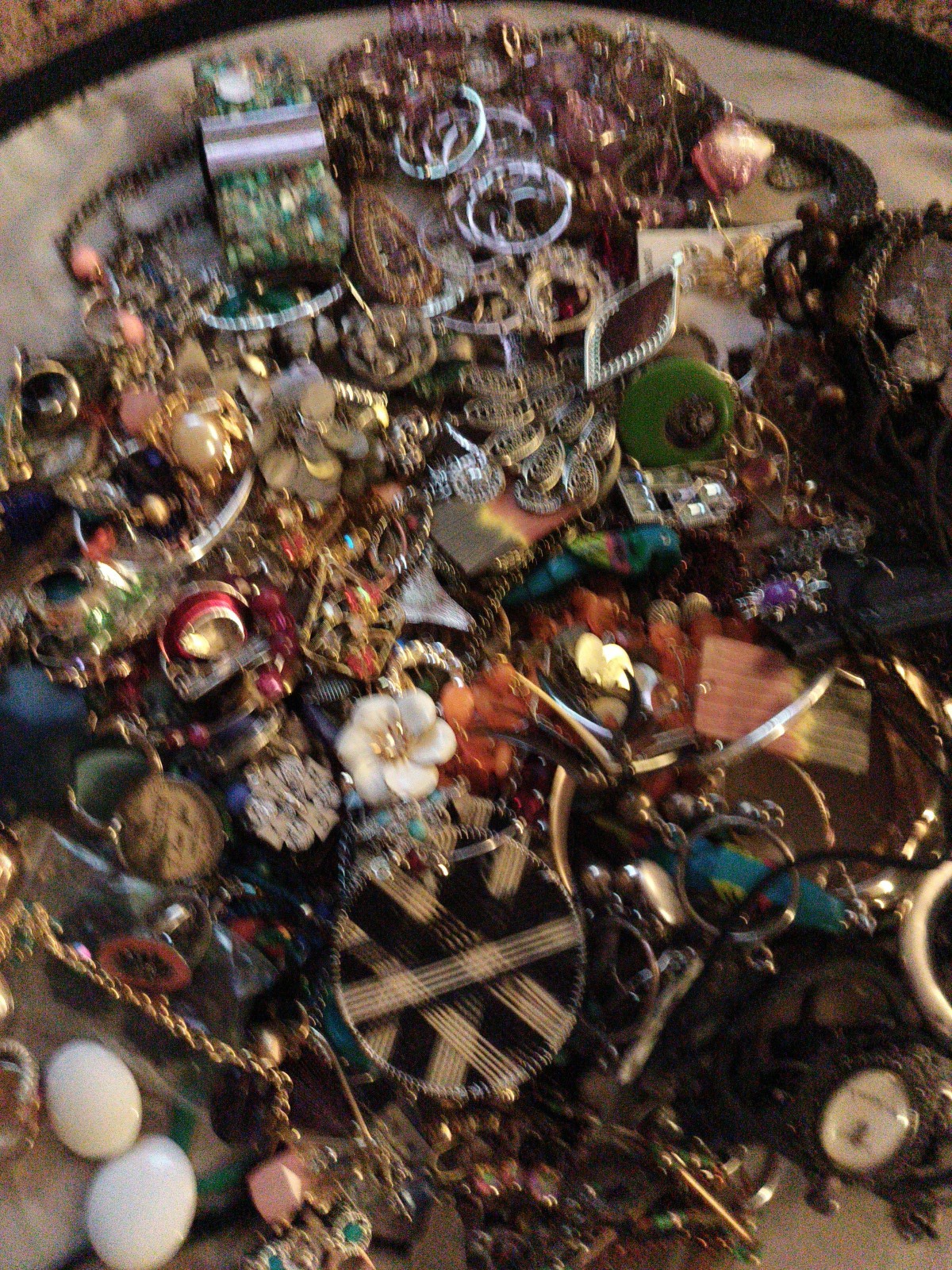 1+Lbs Fashion Jewelry Lot Vintage/Now Assorted Variety +Styles Random Selection
