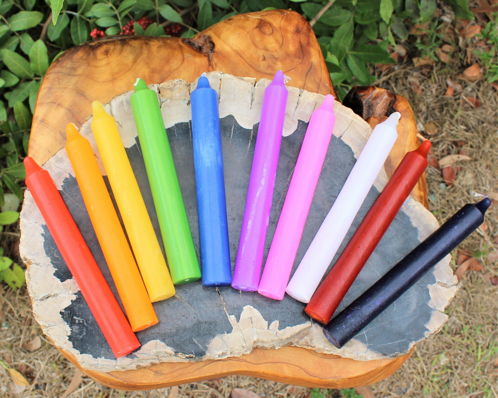 6" Taper Candles 10 Colors BUY 2 GET 2 FREE (MUST PUT 4 IN CART) (Ritual Spell)
