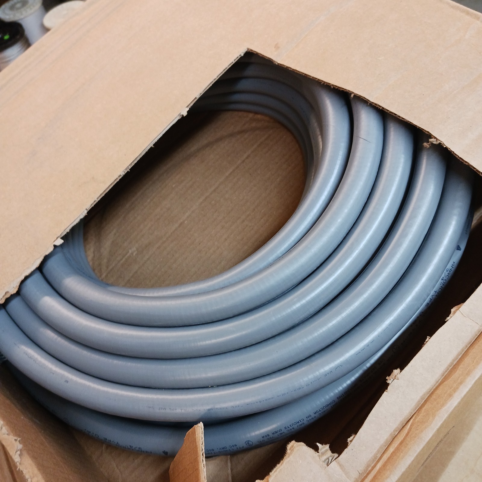 Anaconda 34222 UA 3/4" Flexible Steel Liquid Tight Electrical Conduit U.S.A 100'