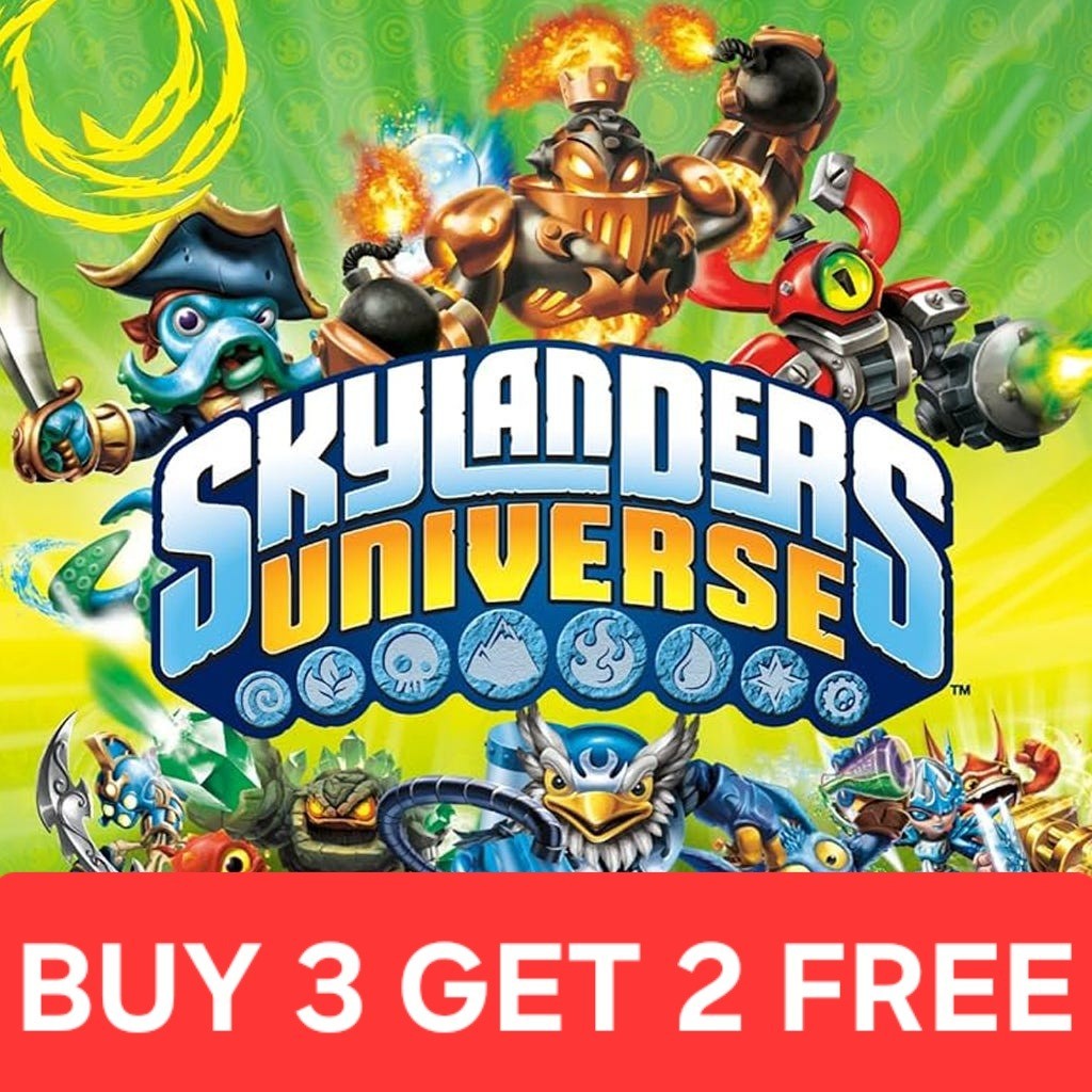Skylanders-Figures & Portals Of Power-BUY 3 GET 2 FREE- Free Combined Shipping!