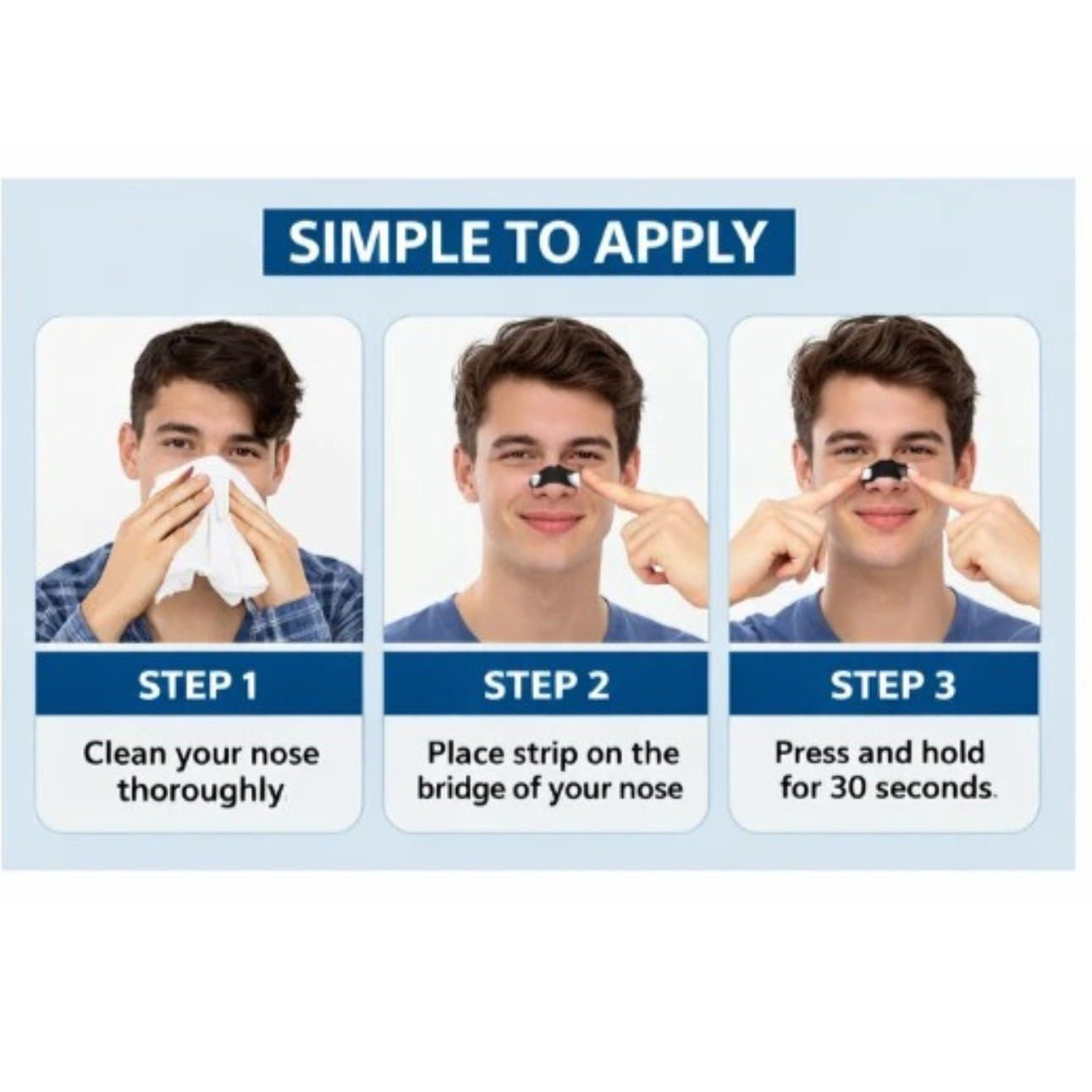 Anti Snoring Nasal Strips Nose Breathing Aid Sleep Better 10pcs