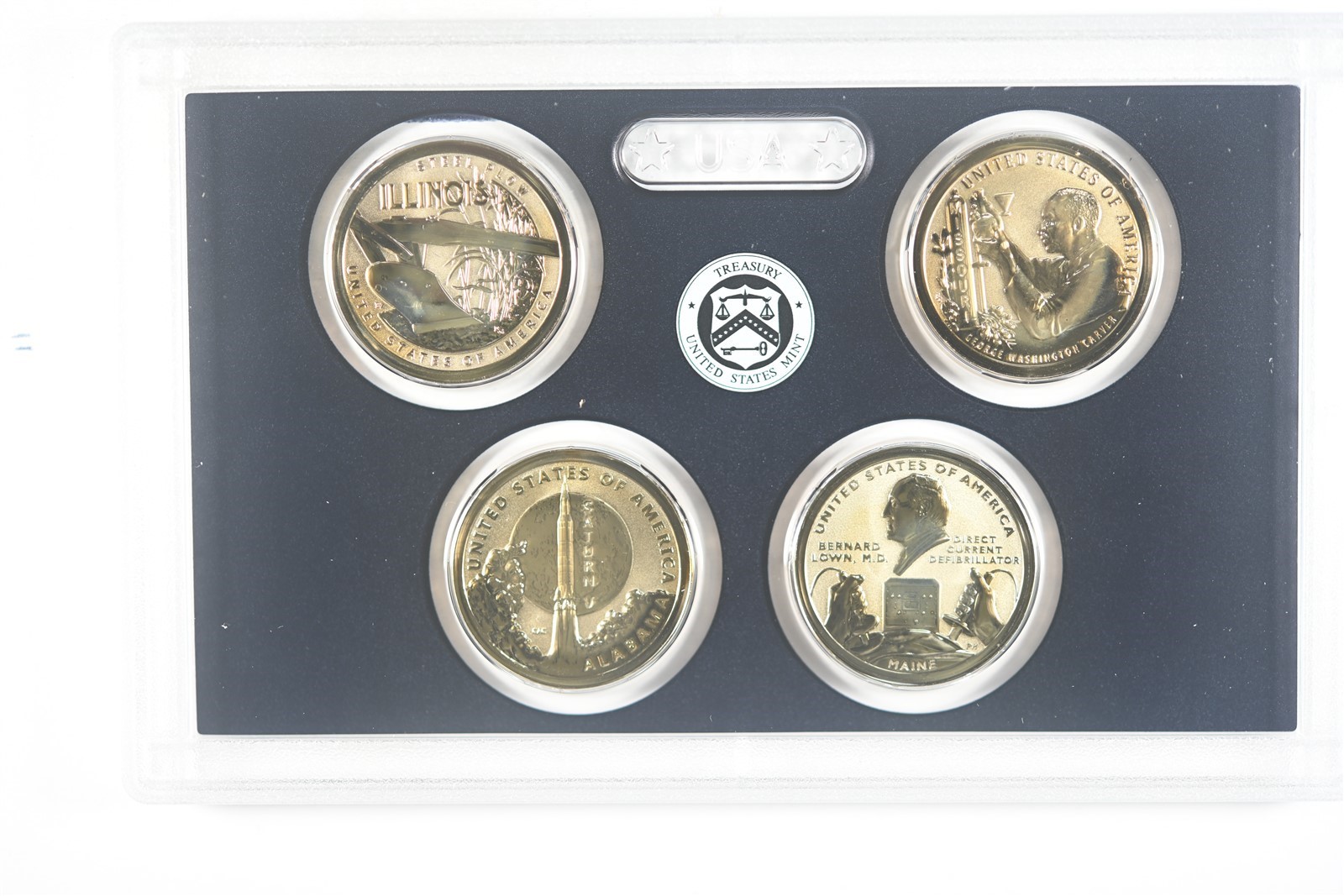 2024 S American Innovation $1 Reverse Proof Coin - all 4 coins for 2024