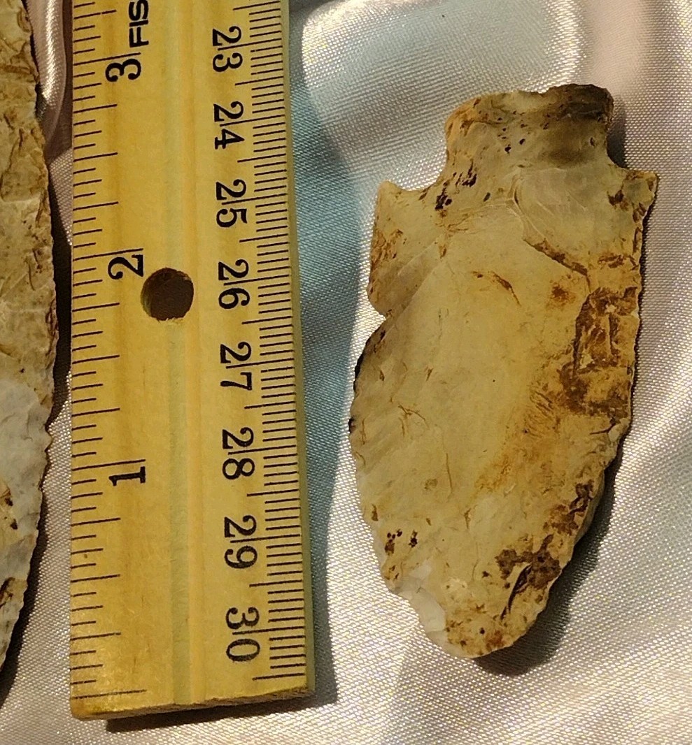 Adena Indian Arrowhead Relic Arrowhead & Blade Flint Bourbon Co. Fort Scott KS