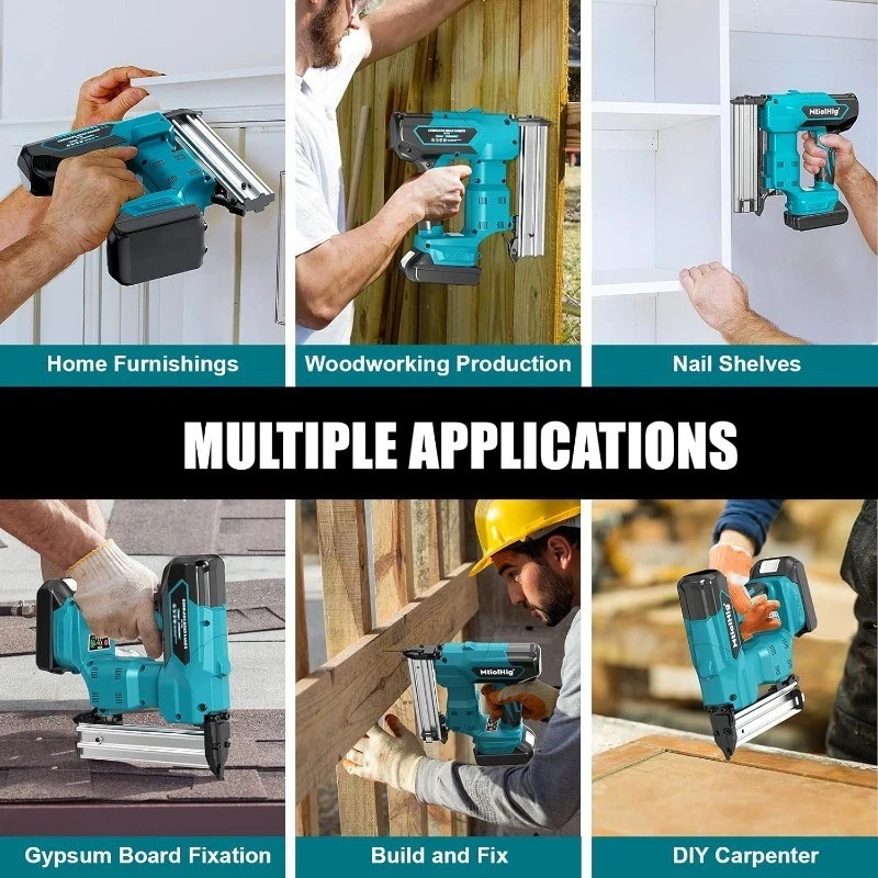 Cordless Brad Nailer for Makita 18V Lithium-Ion Battery Not Included