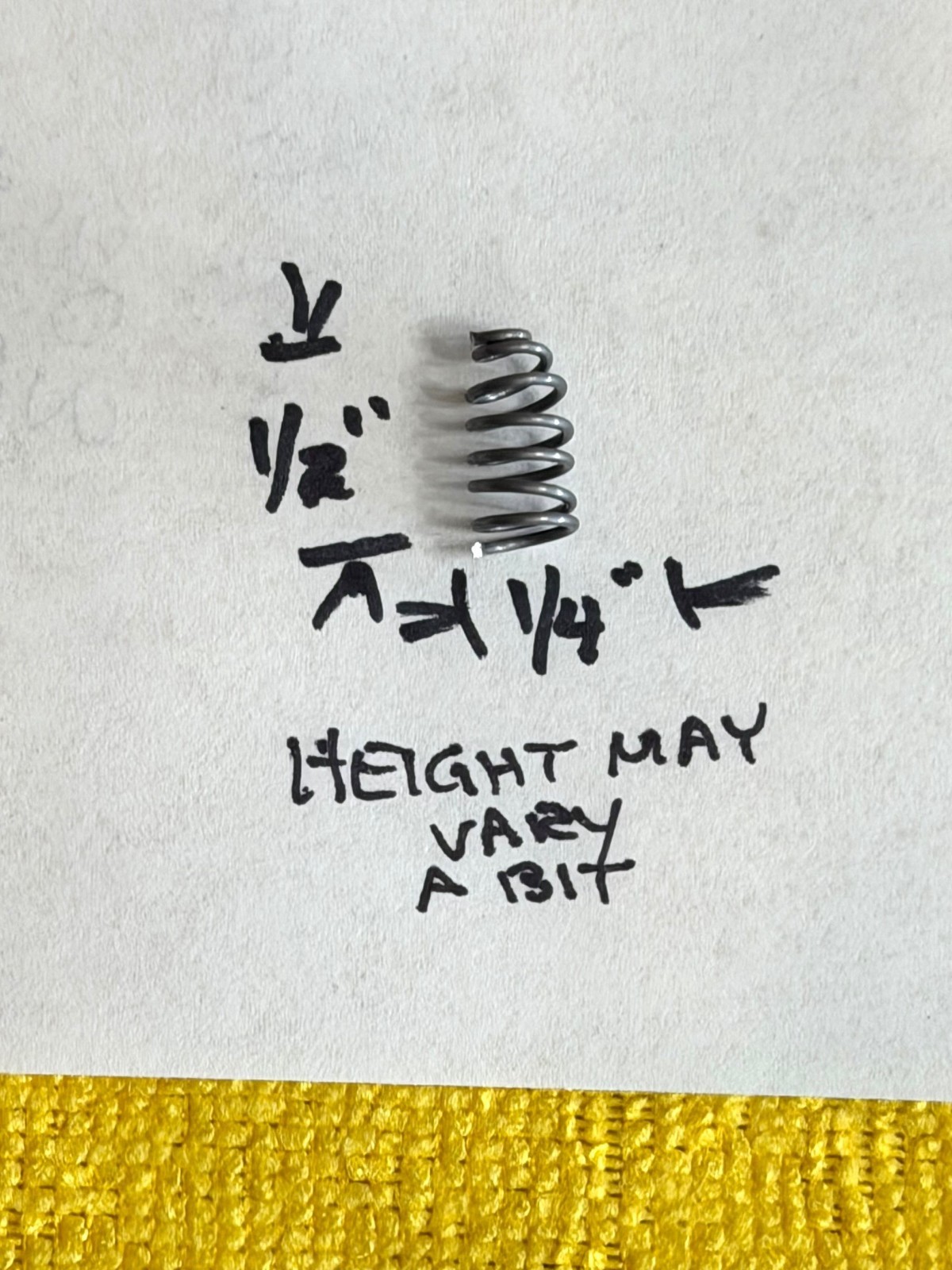 J-38 MORSE CODE KEY SPRINGS