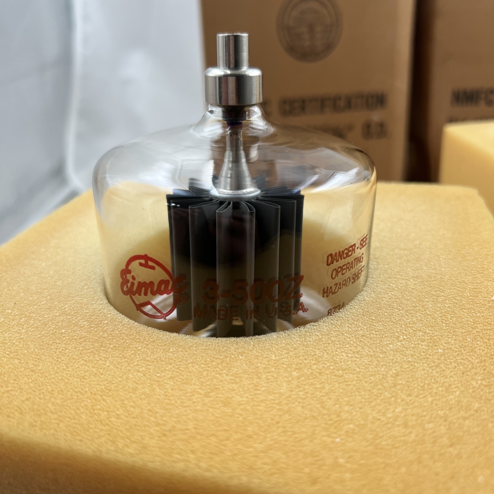 ⭐️lot Of 2 Vintage Eimac 3-500Z Electron Tube USA Made⭐️