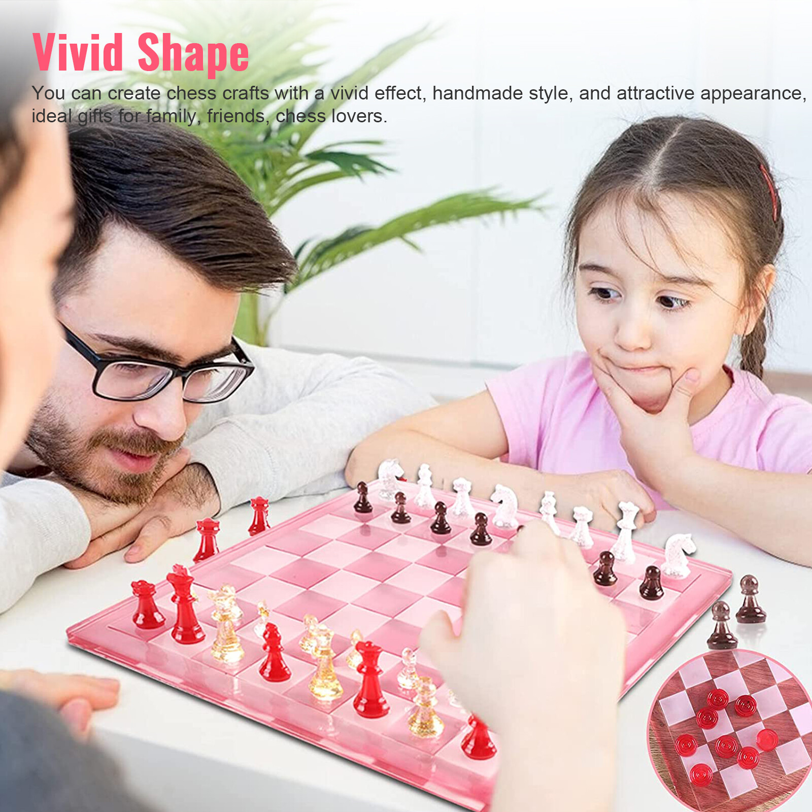 Silicone Resin Mold Jewelry Pendant Mould DIY Making Casting Epoxy Craft Tool US