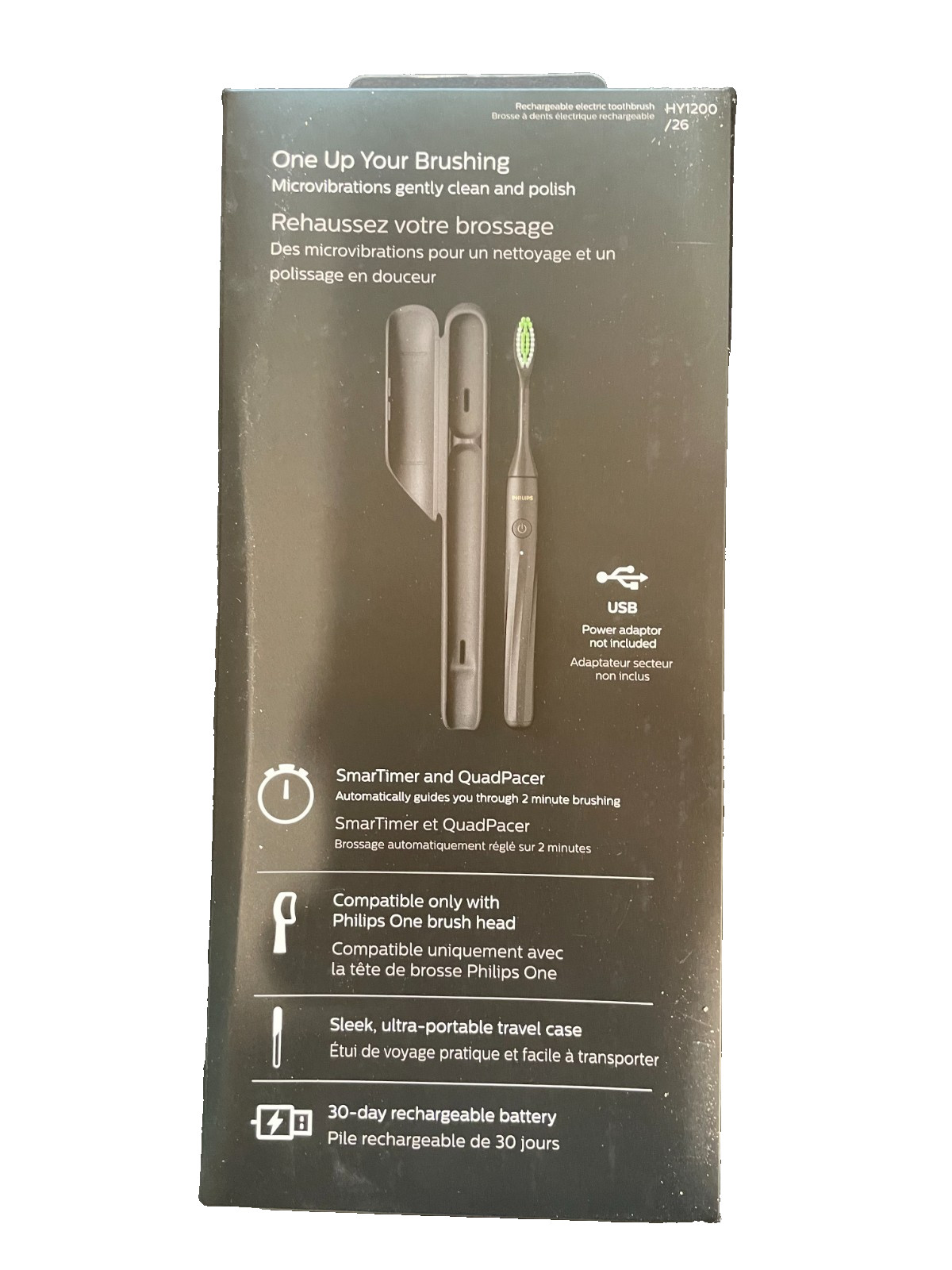 Philips Sonicare One by Sonicare Rechargeable Toothbrush, HY1200/28