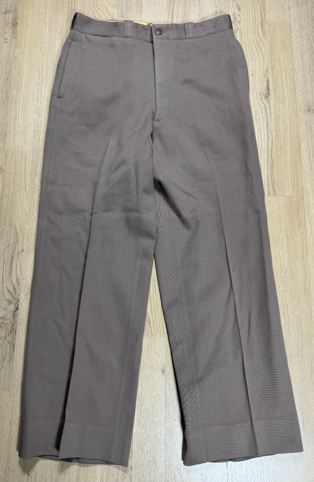 Vintage WW2 era US Army Wool Pink Officer Trousers Pants Military Uniform NAMED