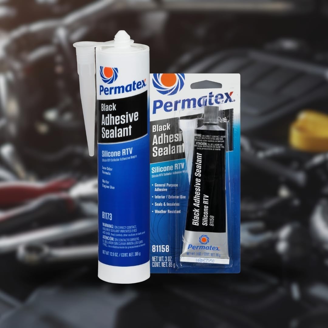 Permatex® Ultra Black® Maximum Oil Resistance RTV Silicone Gasket Maker 3 oz