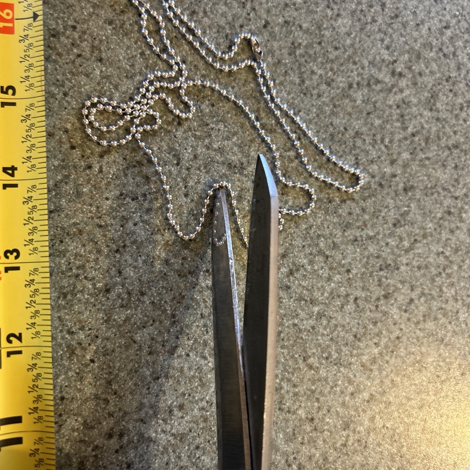 36" Beaded Neck Chain Silver Universal Replacement 4 Police Badge ID Holder New