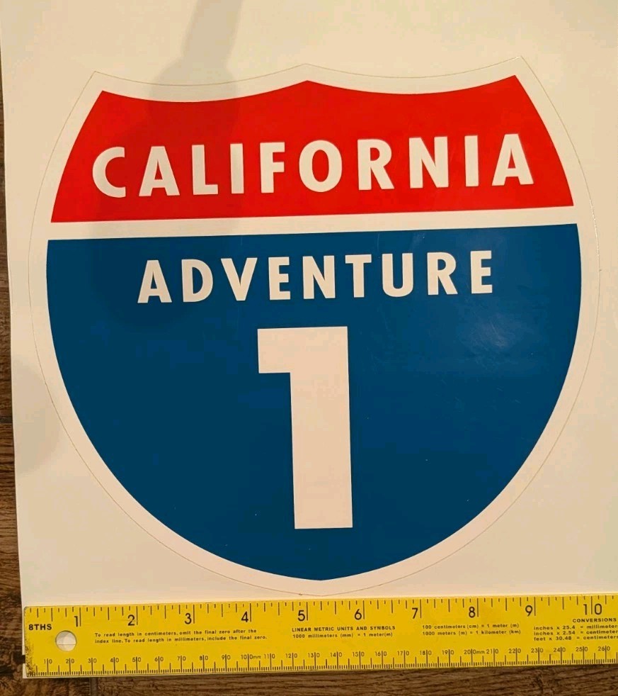 Rare Vintage Disneyland Park Used Splash Mountain Fast pass Sign + Signage