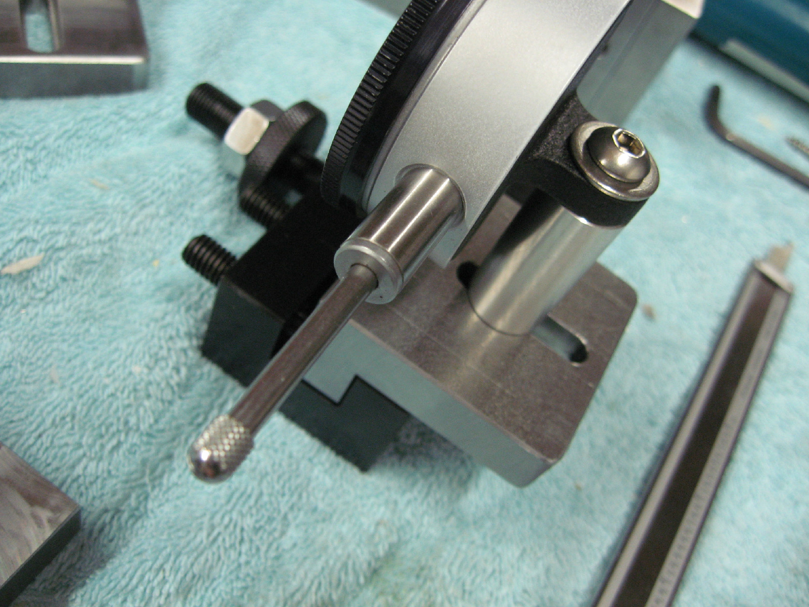 Dial Indicator Holder, Lathe Indicator Mount, BXA, AXA tool post's, Lathe Tool