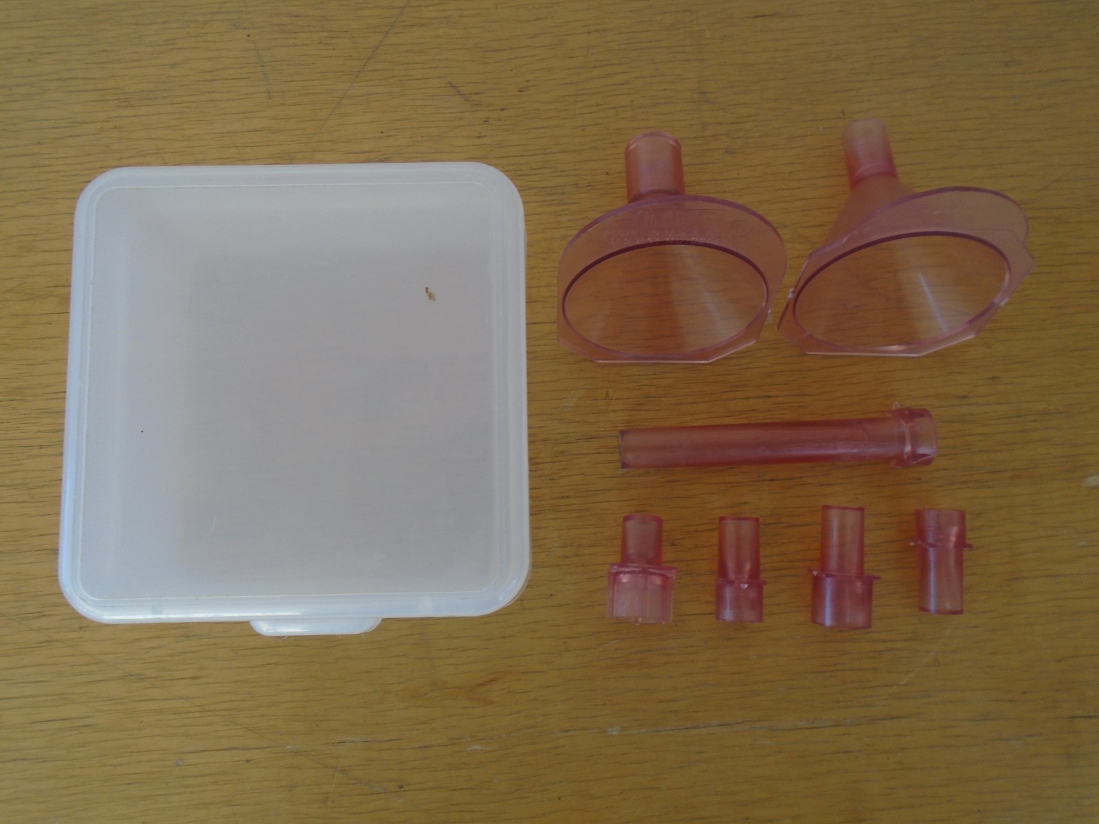 MTM UNIVERSAL POWDER FUNNEL Kit ~ STORAGE BOX included