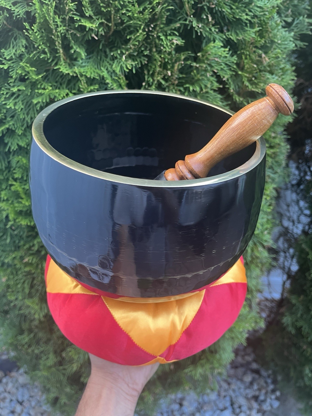 Beautiful Buddhist Japanese Yoga Temple Singing Bowl Bell 6 Inches