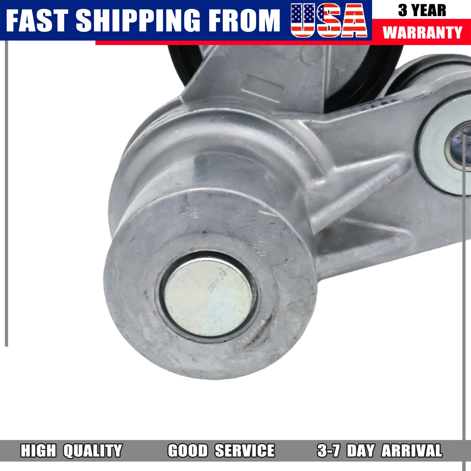 For 2012-2016 Buick LaCrosse Regal 2.4L 2x Serpentine Belt & Tensioner Assembly