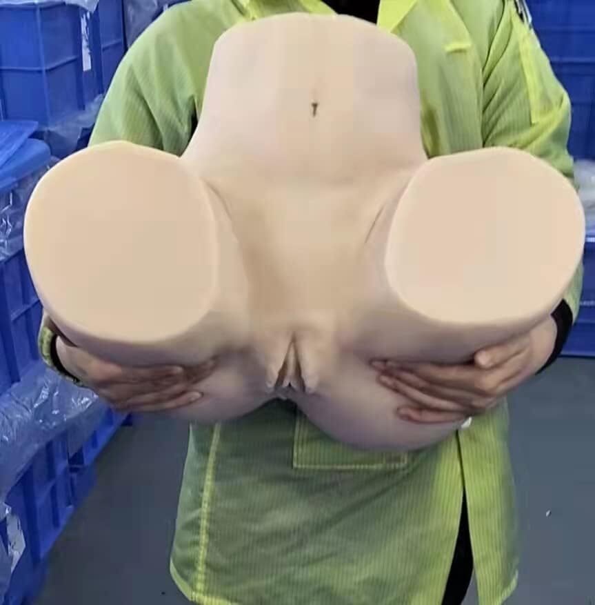 55lb Huge Ass Sex Doll Realistic TPE Doll Lifesize Love Toys for Men fat Ass Toy