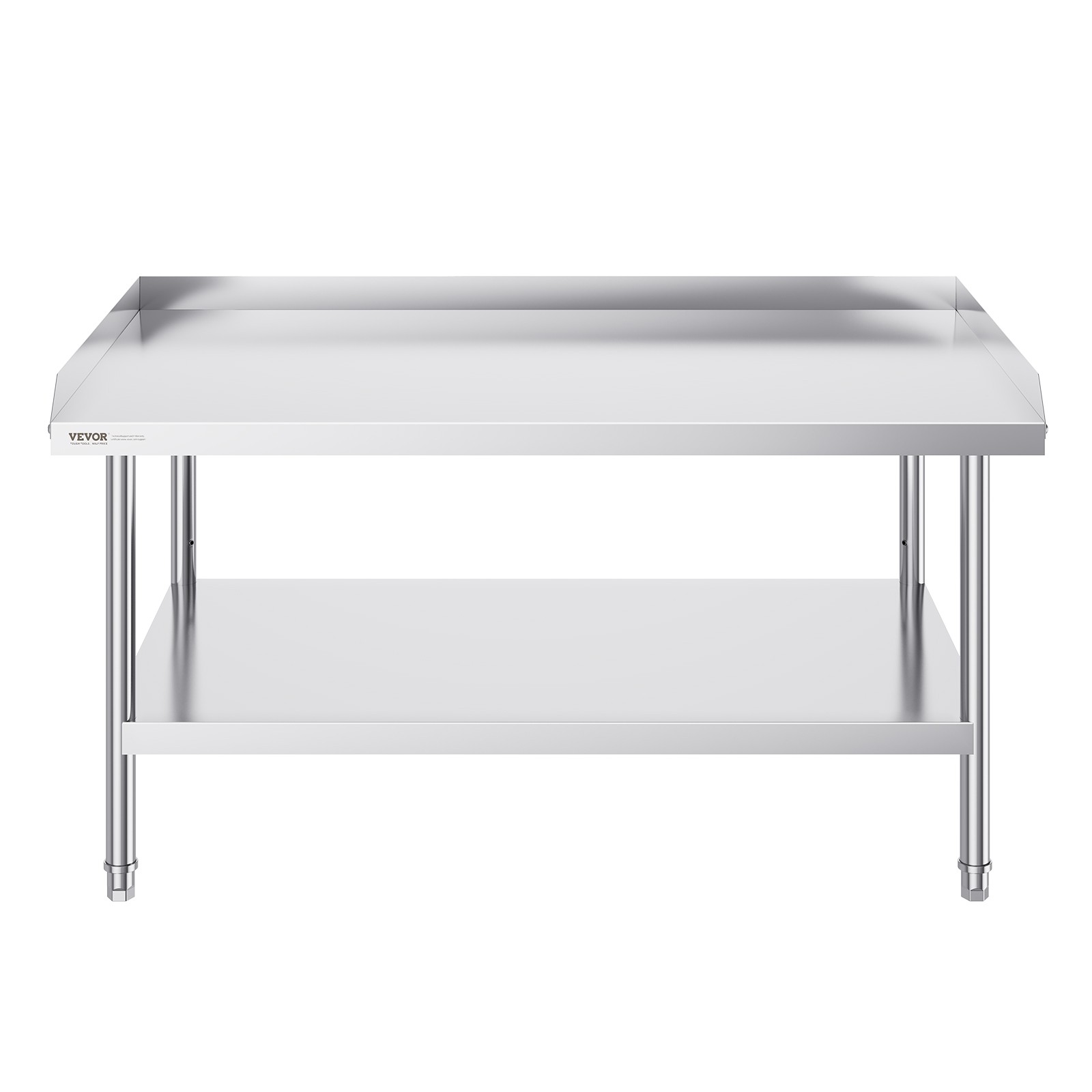VEVOR Stainless Steel Work Table 30"x48" Commercial Food Prep Table Restaurant