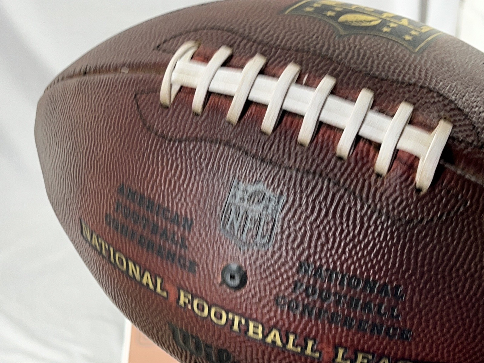 RAMS LOGO - NFL "The Duke" Wilson Football - Game Ball - Prepped & Conditioned