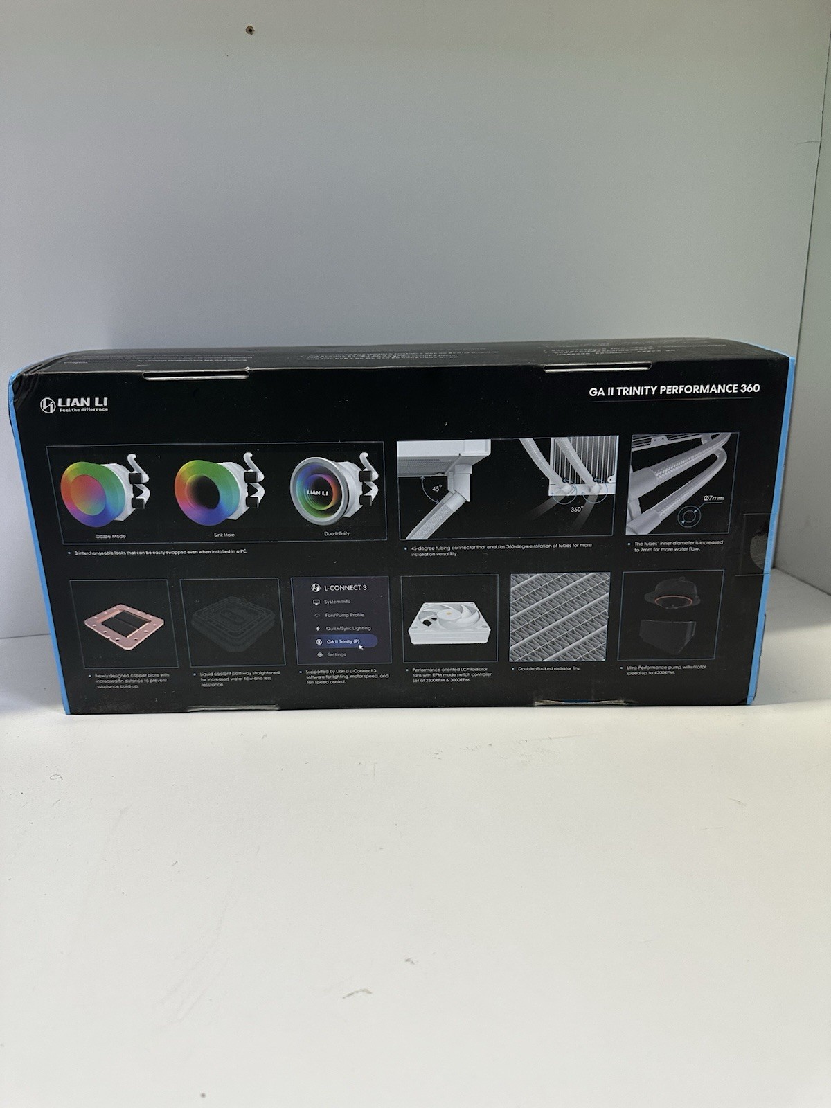 Lian Li GA IiTrinity Performance Liquid CPU Cooler - White