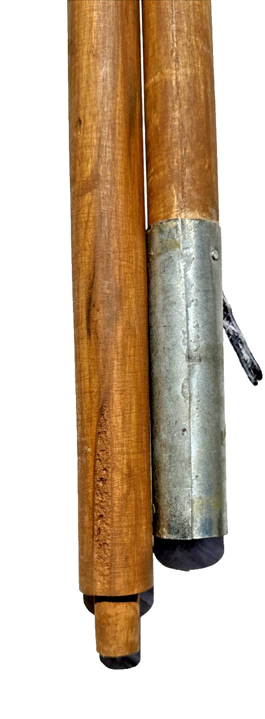 Two-piece 1892 Tent Pole for US Army Shelter Half Spanish-Ameerican War