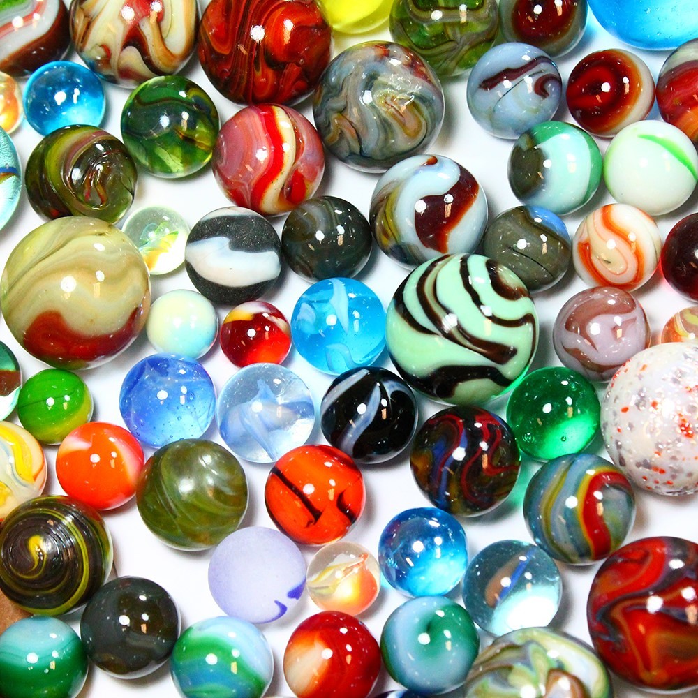 50+ Vintage to Modern Marbles Hard to Find