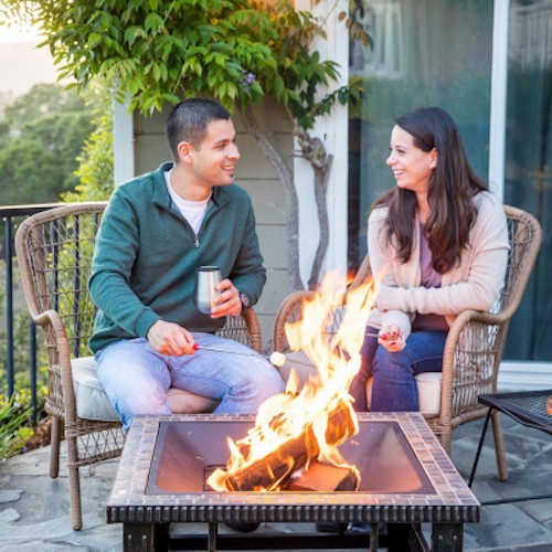 Duraflame Outdoor Stackable Crackling Firelogs, 3.2lb (Pack of 3)