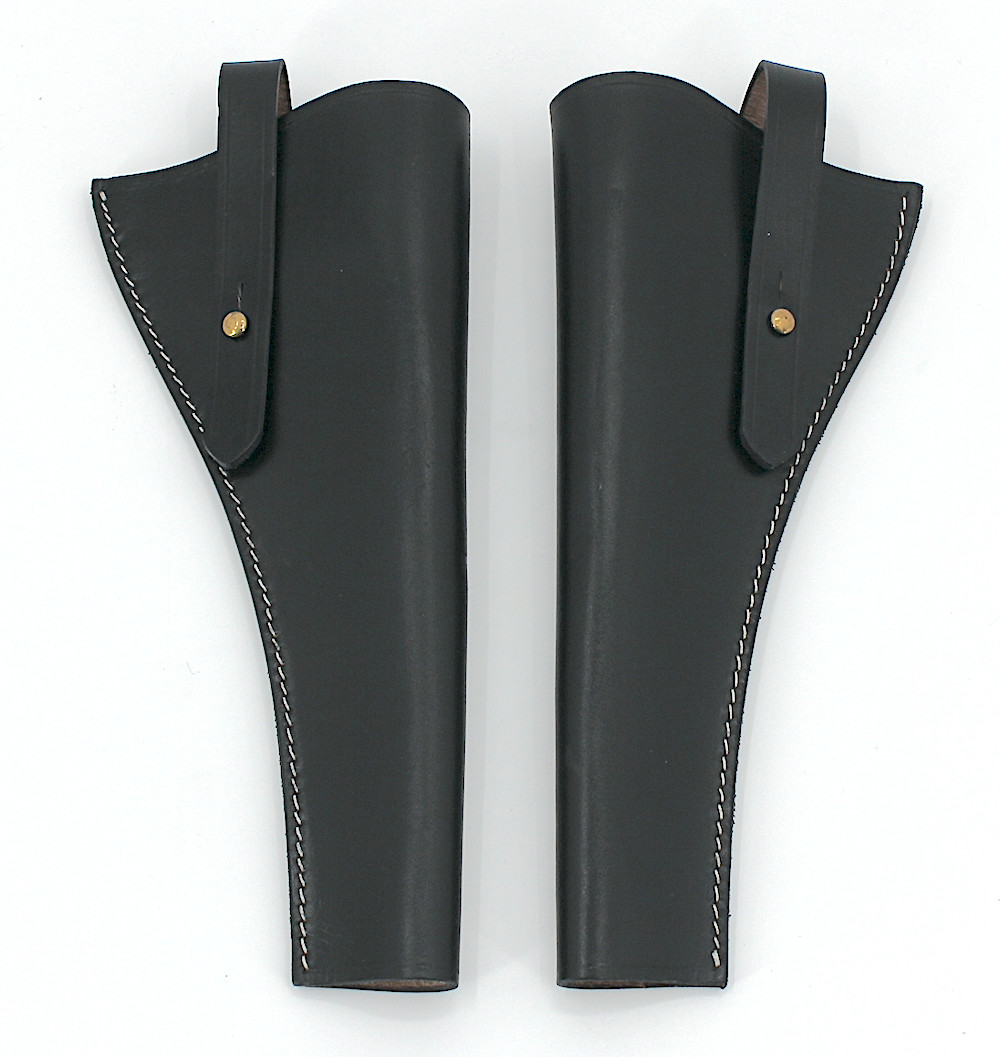 Leather Open Top Holster - Left Hand Draw