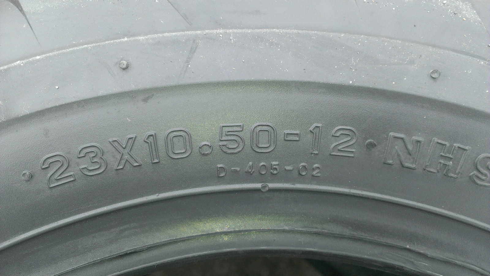 2 - 23X9.50-12 Deestone D405 4P Super Lug Tires AG DS5245 23x9.5-12