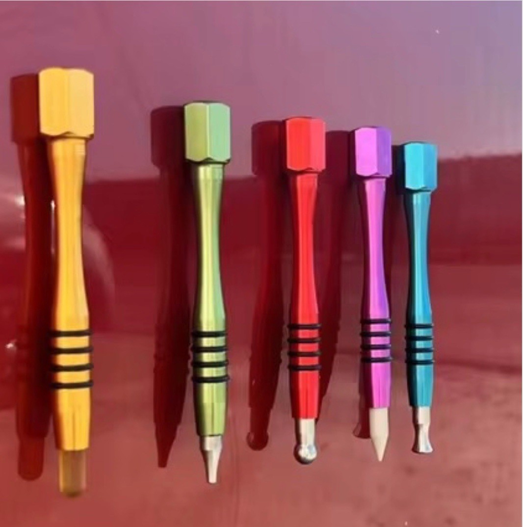 Aluminum 5pc PDR Knockdown Tool Kit Magnetic Paintless Dent Repair Glue Pull 💥