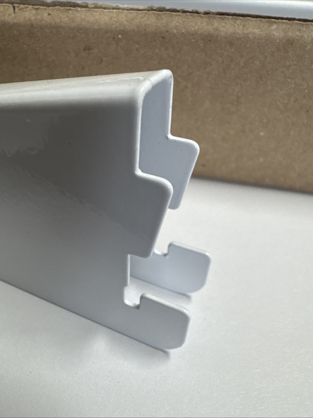 LOT OF 16 Rubbermaid 9" Twin Track Shelving Bracket WHITE New