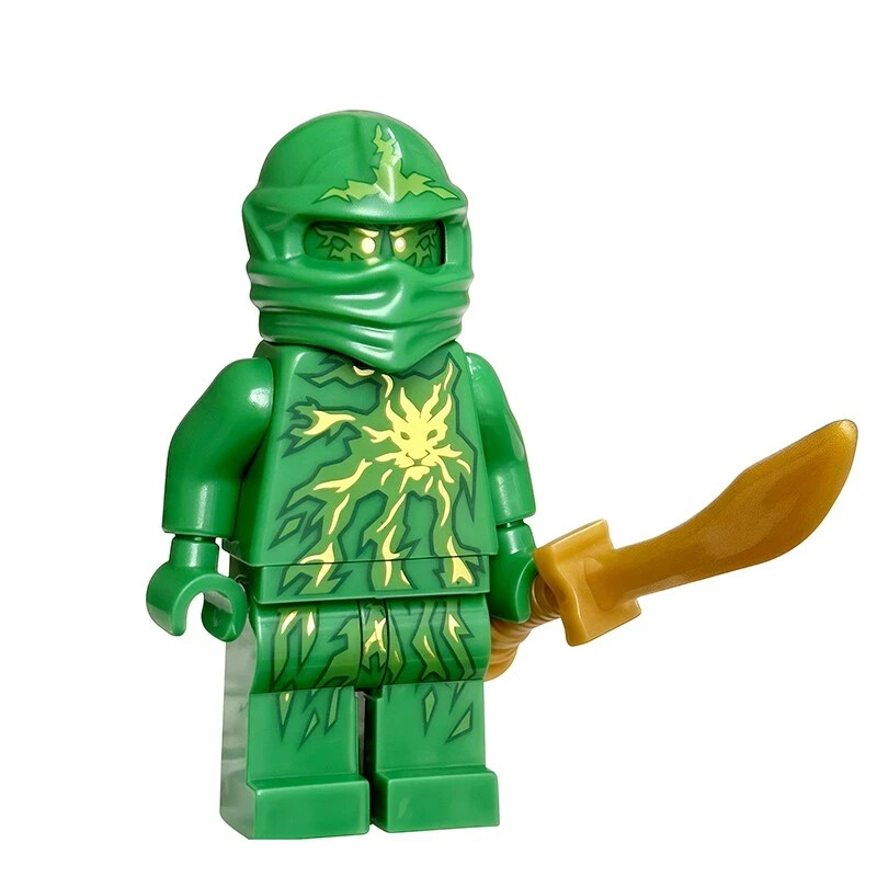 MOC Lego Minifig Figurine: Ninjago 5Pcs NRG Jay Lloyd Cole Zane Kai