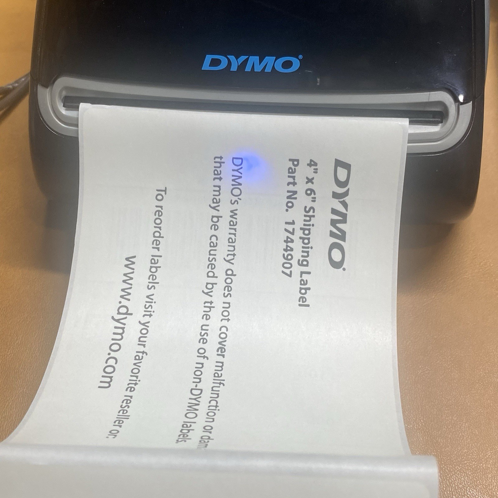 Dymo LabelWriter 4XL Thermal Label Printer - Black w/ Extra Roll Tested Working