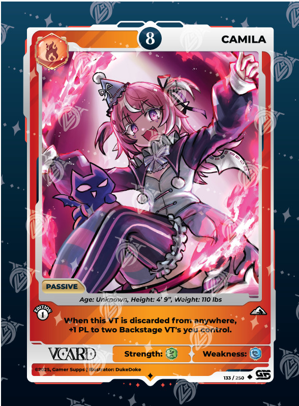 Sleeved VCard Talents (Holo Included) | Awakened Worlds  - Read Description!