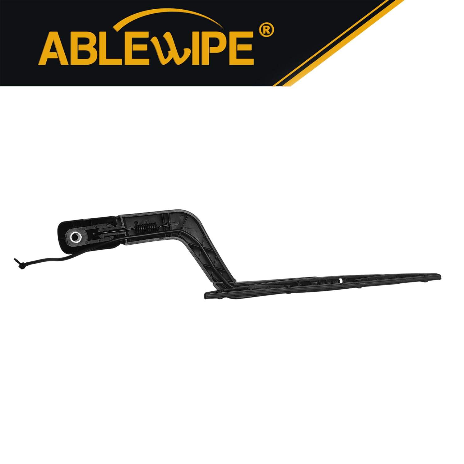 ABLEWIPE Rear and Arm Wiper Blade 12"+15" Fit for 2012-2007 GMC Acadia, 2pcs