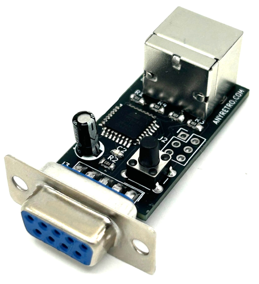 Commodore 64 1351 Compatible Optical Mouse with Adapter (Geos etc) - USA Seller